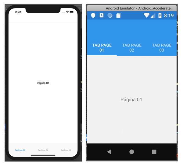 Xamarin Forms - Tabbed Page
